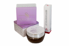 Kit Labial Esfoliante e Gloss Volumizer
