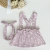 Salopete bebê lilás bebê menina - comprar online