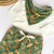 Conjunto body bebê com bandana e calça