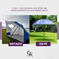 Guarda Sol Grande Praia Pesca 2,20m Grande Barraca de Praia - loja online