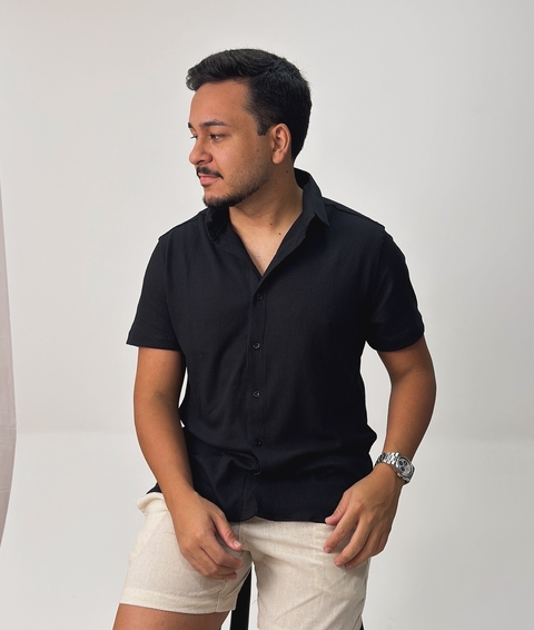 CAMISA VIENNA PRETA - comprar online