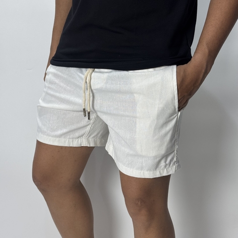 SHORT LINHO BRANCO OFF - comprar online