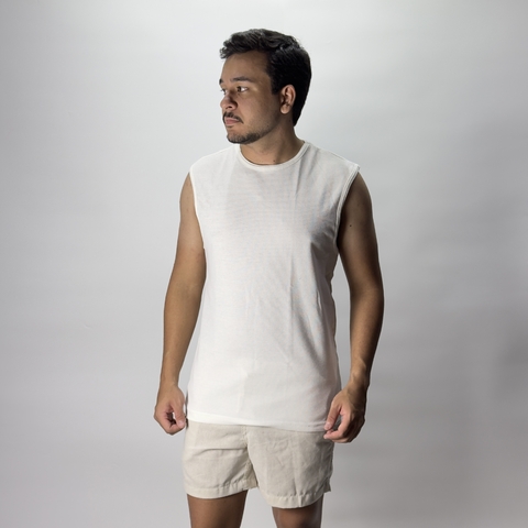 REGATA TEXTURIZADA OFF WHITE - comprar online