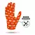 Guantes NXTRND G2 PRO Naranja Adulto - Redzone Puebla