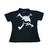 Camiseta Feminina Polo Skull Preta - VESTESNOPRECINHO