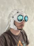Touca da Medusa Branca + Goggle c/ Lentes Ice Thug
