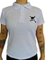 Camiseta Feminina Polo Skull Branca na internet