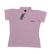 Camiseta Feminina Polo Okl Rosa - comprar online