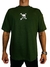 Camiseta Oversized Verde Skull - comprar online