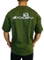 Camiseta Oversized Verde Skull na internet