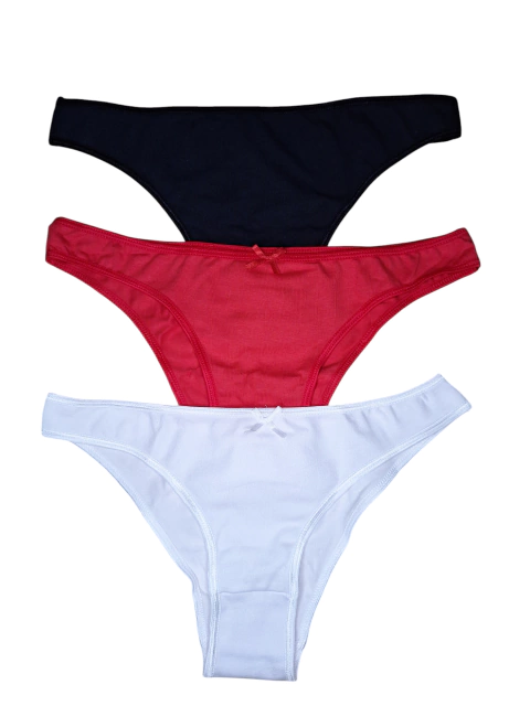 Pack X3 Vedetina Lisa Algodón Lycra Lody 8601