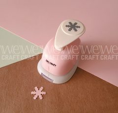 Perforadoras de 3,8cm y 5cm | forma copo de nieve