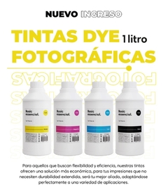 Tinta fotográfica Basic Esencial 1lt | POR UNIDAD - tienda online