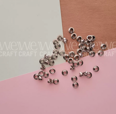 Ojales eyelets | 50pcs | Ibi Craft | PLATA