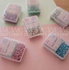 Ojales eyelets | 50pcs | Ibi Craft | LILA - Insumos de impresion Burzaco