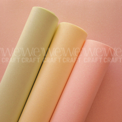 Goma eva con glitter PASTEL | 40x60x2mm | ROSA - Insumos de impresion Burzaco