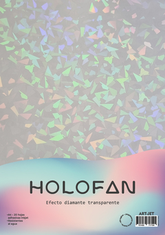 Adhesivo Holofan | Efecto Diamante transparente | Art Jet
