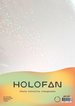 Adhesivo Holofan | Efecto Estrellita transparente | Art Jet