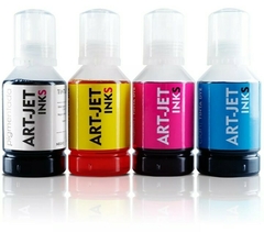 Combo de tinta para Epson L4150 | Art Jet 150ml | pigmentada + colores fotográfica comercial