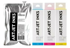 Combo de tinta para Canon y HP | Art Jet 500ml negro pigmentado + colores 100ml fotográfica Eternity