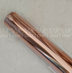Foil ROSE GOLD Ibi Craft | 15cm x 3mts | PARA LAPIZ TERMICO - comprar online