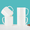 Tazas de polimero sublimables | BLANCO | 6 UNIDADES