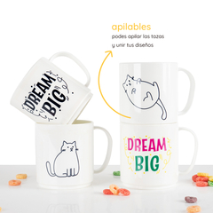 Tazas de polimero sublimables | BLANCO | CAJA X 24