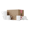 Taza MIMO de polimero sublimable Workat | BLANCO | CAJA X 12