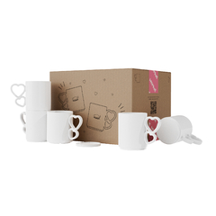 Taza MIMO de polimero sublimable Workat | BLANCO | CAJA X 12