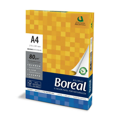 Resma A4 | Boreal 80gr | 500 hjs