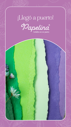 Papelina de Adorie | Blanco tiza | teñidos en su pasta - tienda online