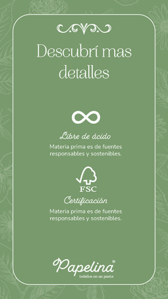 Papelina de Adorie | Blanco tiza | teñidos en su pasta en internet