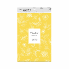 Papelina de Adorie | Amarillo girasol | teñidos en su pasta