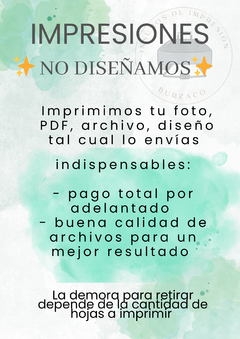 SERVICIO DE IMPRESIÓN | EN PAPEL ADHESIVO SEMI TRANSPARENTE en internet