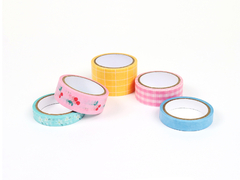 Washi tape box 5 rollos | 4mts | colección summer IBI CRAFT - comprar online