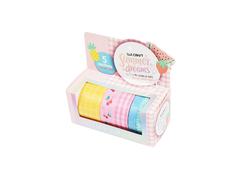 Washi tape box 5 rollos | 4mts | colección summer IBI CRAFT en internet