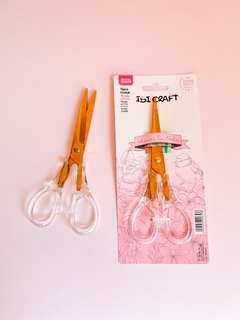 Tijera de precisión IBI CRAFT | 16cm | transparente - Insumos de impresion Burzaco