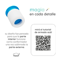 MATE SUBLIMABLE | EXTERIOR BLANCO INTERIOR NEUTRO X1 - comprar online