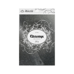 Gliterina de Adorie | Negro Noche Fino | 230gr