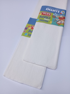 Papel crepe liso | BLANCO - comprar online