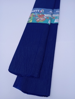 Papel crepe liso | AZUL - comprar online