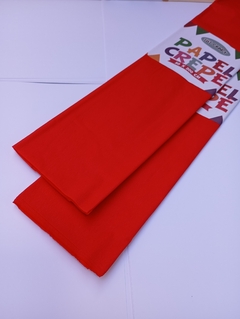 Papel crepe liso | ROJO - comprar online