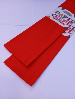 Papel crepe liso | ROJO