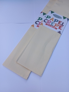 Papel crepe liso | CREMA en internet