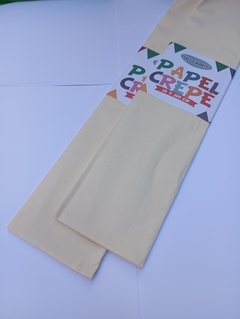 Papel crepe liso | CREMA - comprar online
