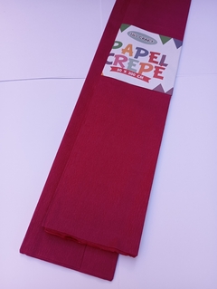 Papel crepe liso | BORDO