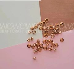 Ojales eyelets | 50pcs | Ibi Craft | ORO