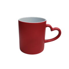 Taza Magica para sublimar | ROJO MATE | de cerámica en internet