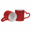 Taza Magica para sublimar | ROJO MATE | de cerámica