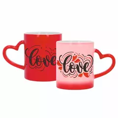 Taza Magica para sublimar | ROJO MATE | de cerámica - comprar online